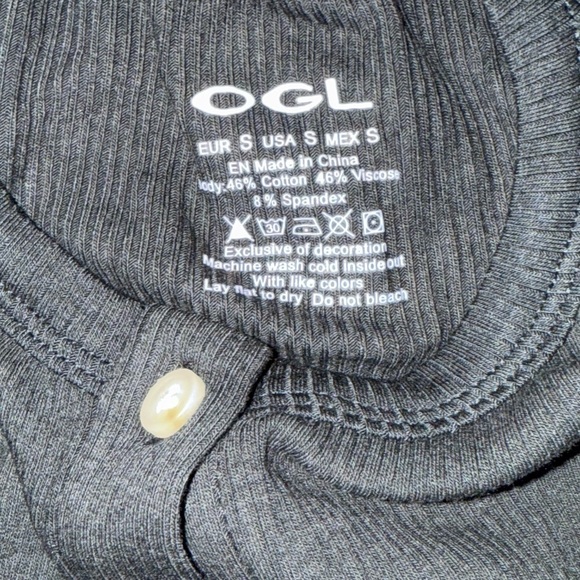 OGL cotton blend Ribbed Cardigan Small - Picture 5 of 5